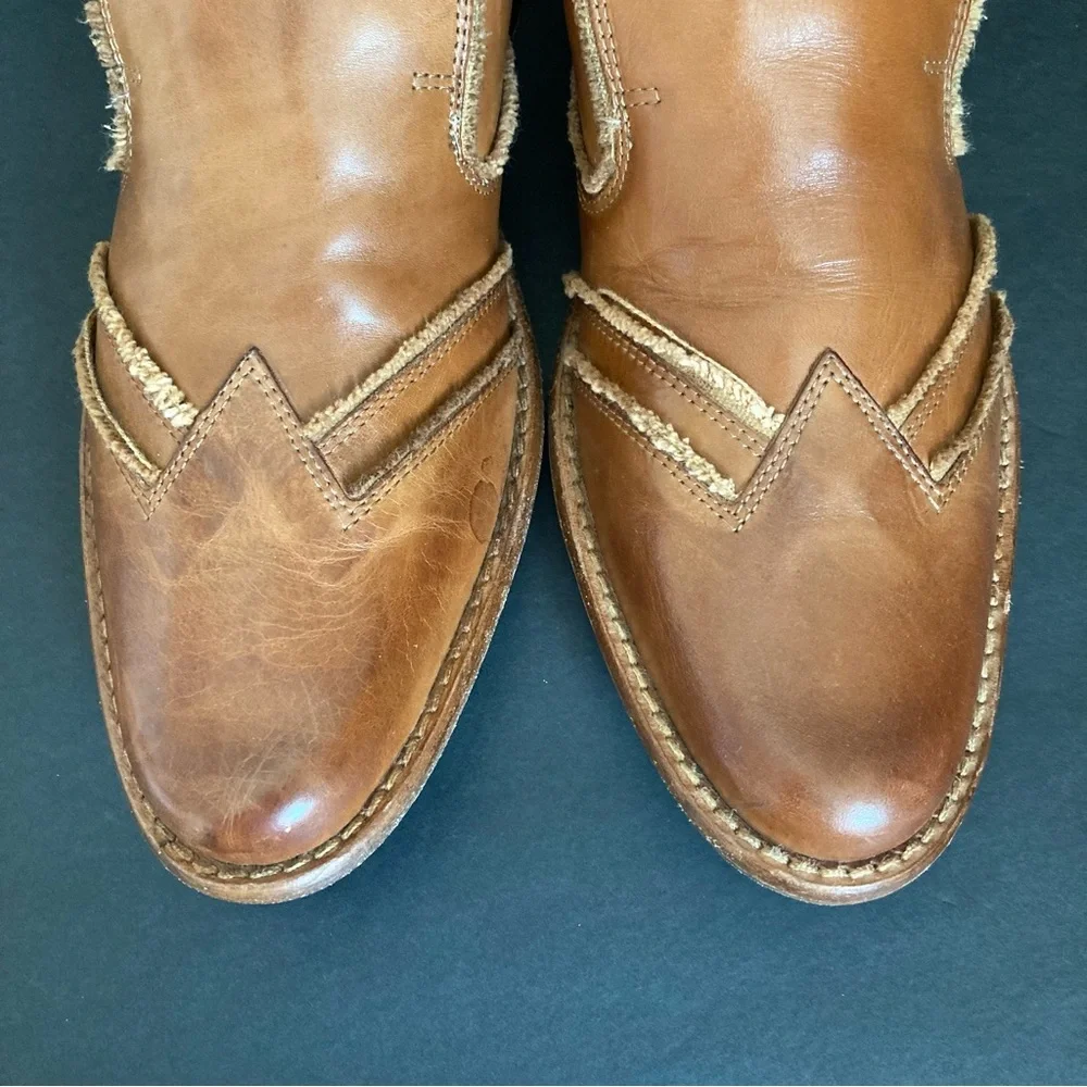 Red Tape Man Shoes |Color Light Brown |Size 9 | Pre-Owned Good Condition - Picture 6 of 11